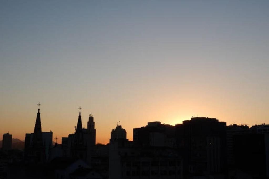Centro Da Cidade Com Vista Para O Cristo Rio de Janeiro Buitenkant foto